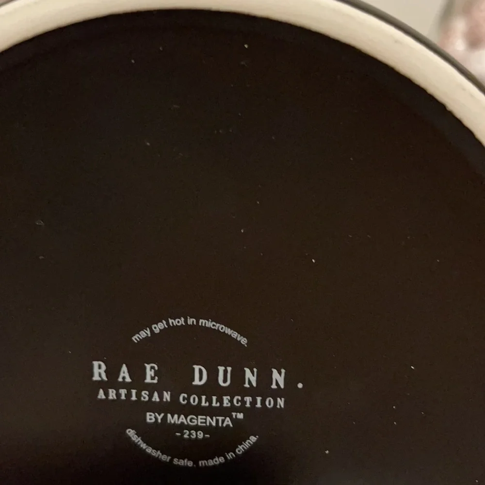 RAE DUNN HALLOWEEN DOG/CAT BOWL